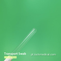 Transporte Swab Wooden Stick Cotton Tip FDA